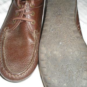 Men's 10.5 S/Narrow  Brown Bout Time Walking Shoe